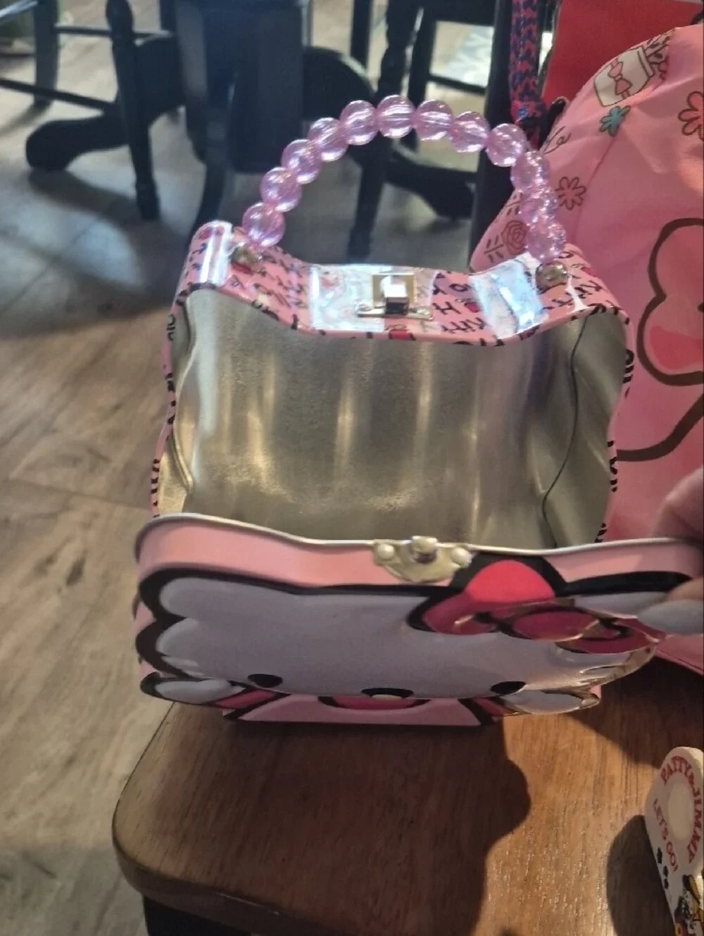 Hello Kitty my MELODY Pink Travel Duffle and Character Drawstring Set